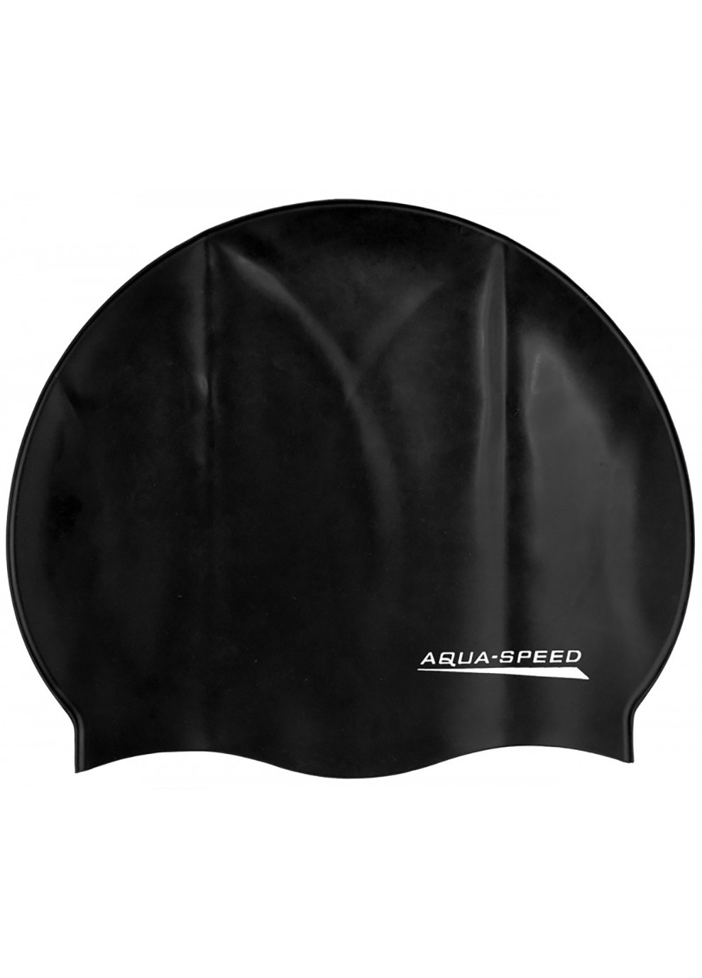 Шапка для плавания Aquaspeed MONO 6192 (111-07) черная unisex OSFM Aqua Speed (258186698)