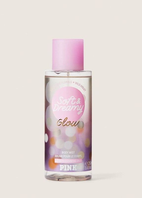 Спрей для тіла Soft&Dreamy Glow Pink, 250мл Victoria's Secret (258168562)