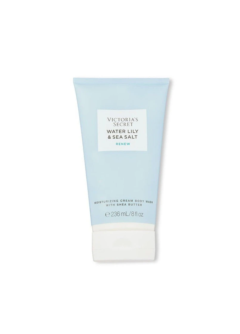 Парфумований гель для душа Victoria`s Secret Natural Beauty Moisturizing Cream Body Wash Fragrance Water Lily & Sea Salt, 236мл Victoria's Secret (258168576)