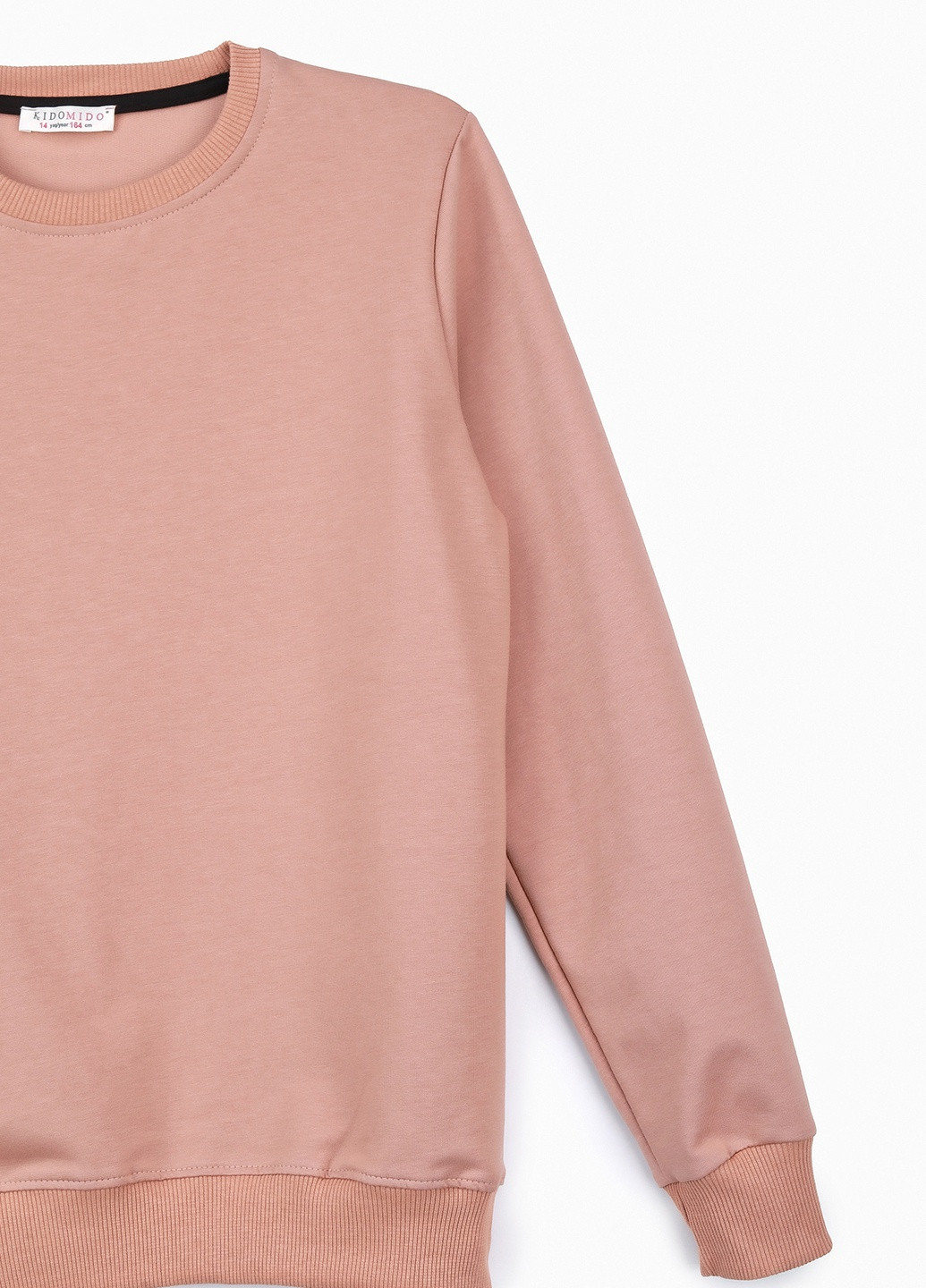 Safari світшот однотонний кавовий повсякденний