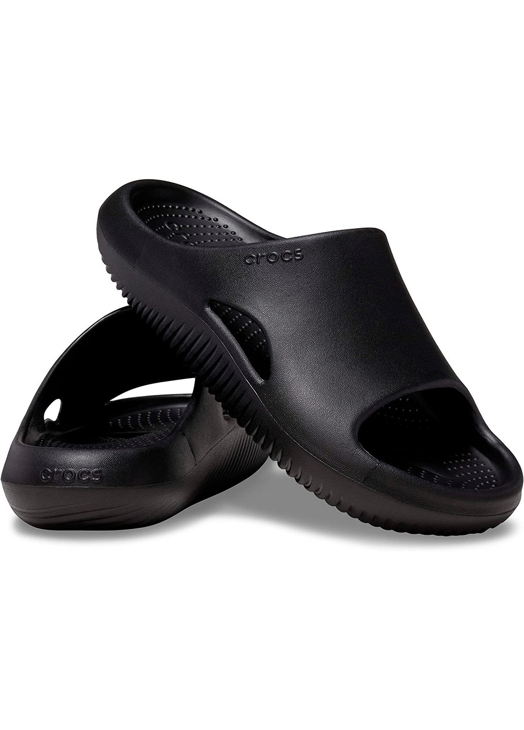 Шльопанці крокси Crocs mellow slide black (258202764)