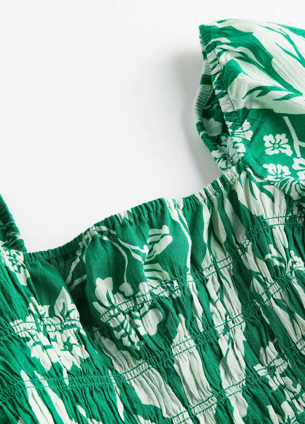 Зелёная блузка H&M
