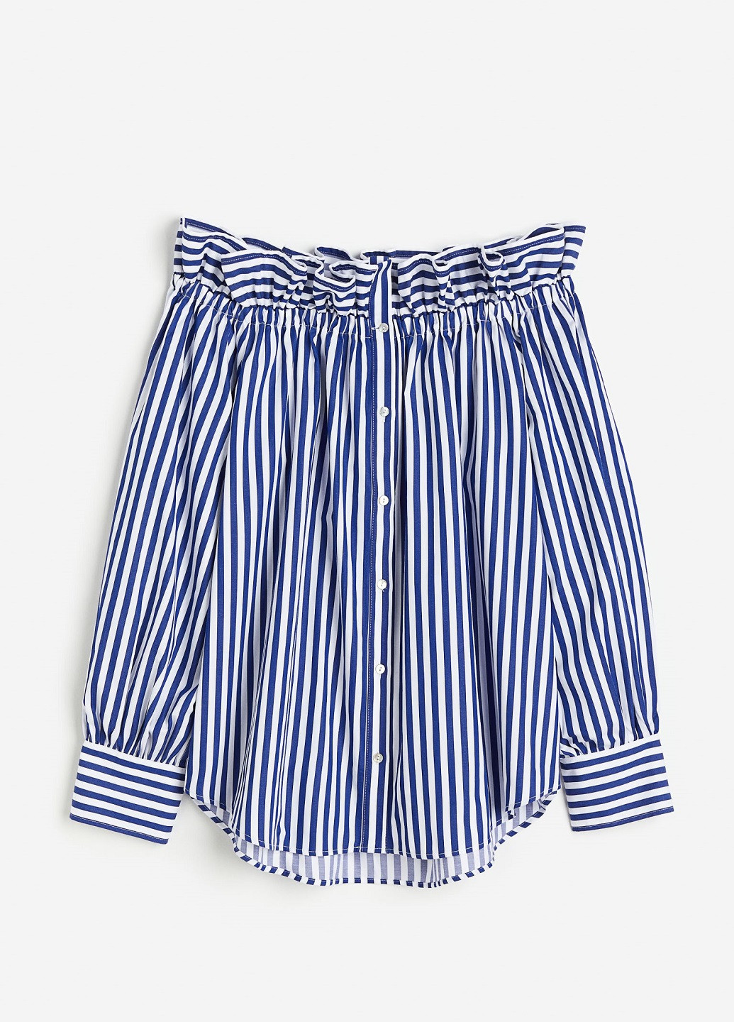 Синяя демисезонная блузка H&M