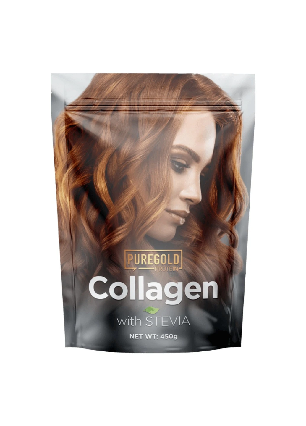 Колаген з цинком для шкіри, волосся, суглобів, хрящів Collagen Stevia - 450g Mango Pure Gold Protein (258191895)