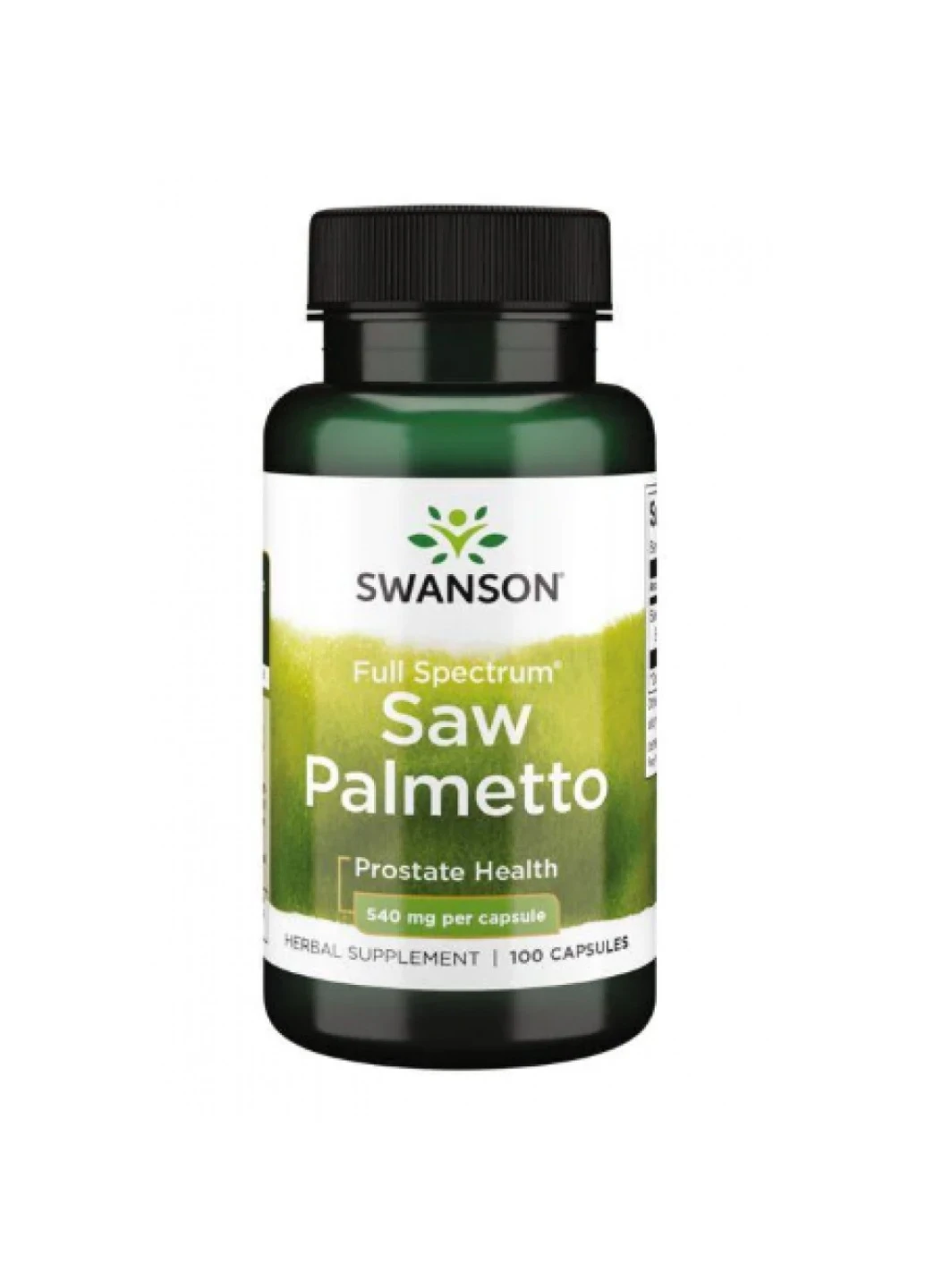 Добавка для оздоровлення простати для чоловіків Saw Palmetto 540 mg - 100 caps Swanson (258191795)