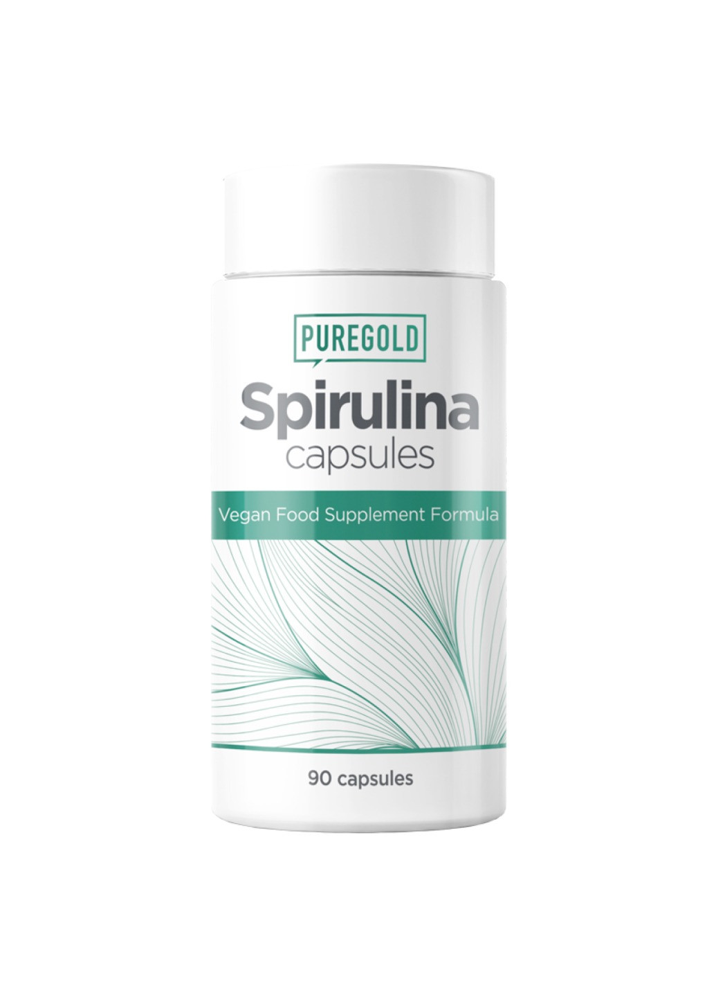 Спіруліна для імунітету (підходить для веганів) Spirulina - 90 caps Pure Gold Protein (258191947)