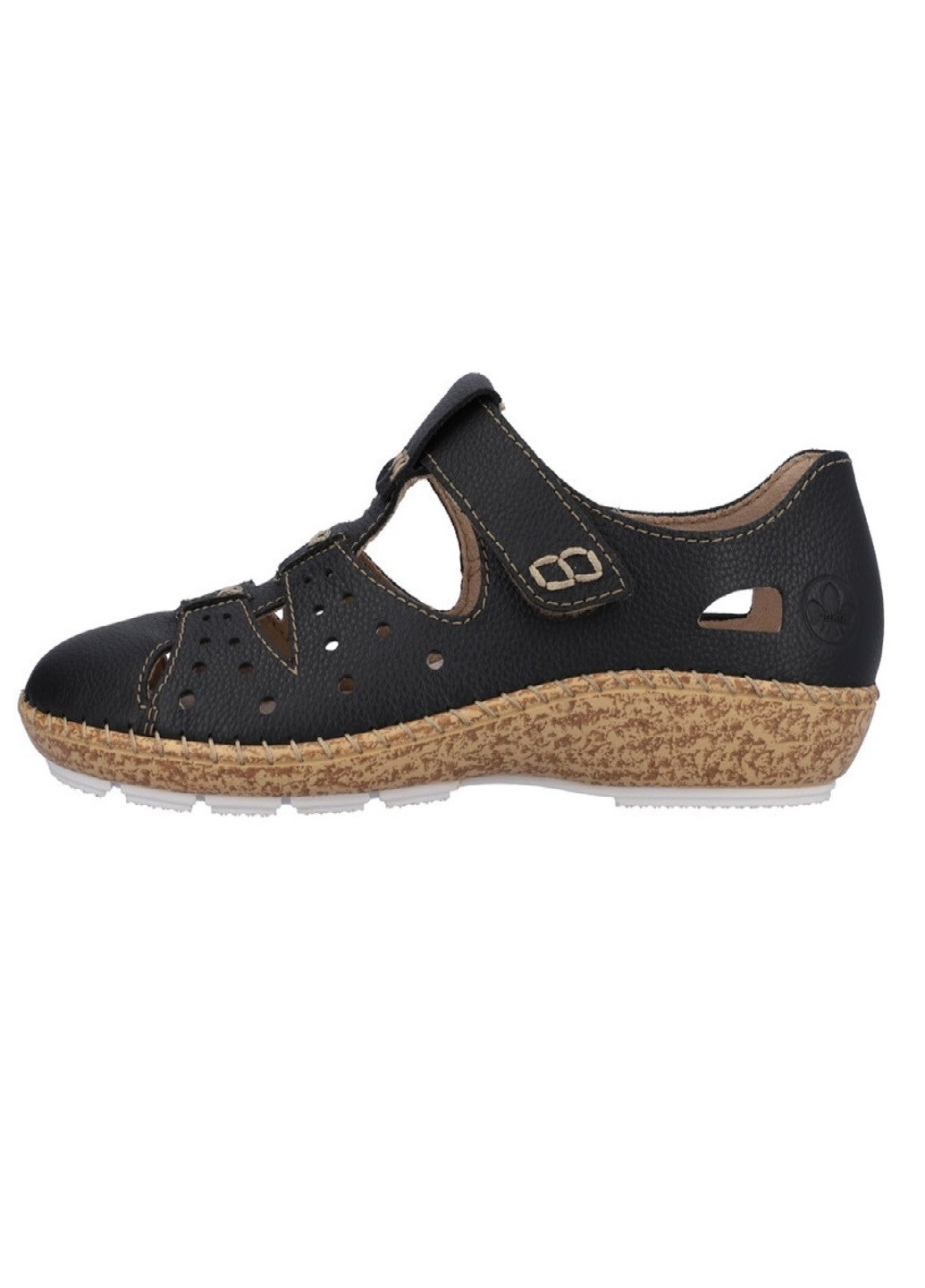 Rieker Туфли синий з натуральная кожа, германия — лето (258236346)