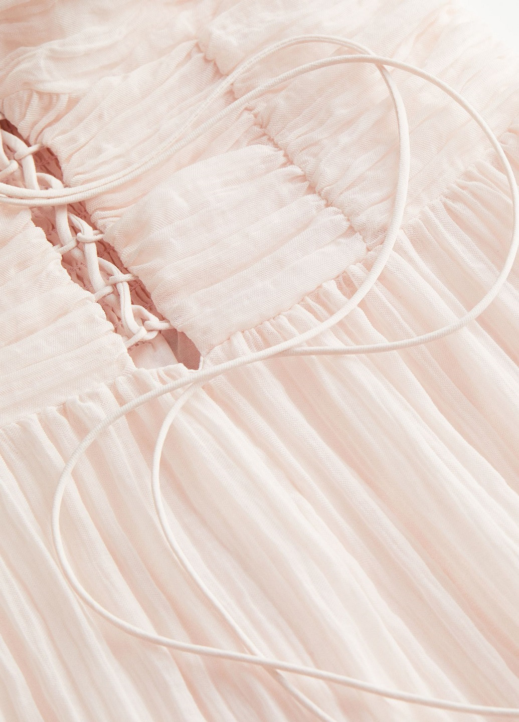 Світло-рожева вечірня сукня H&M однотонна