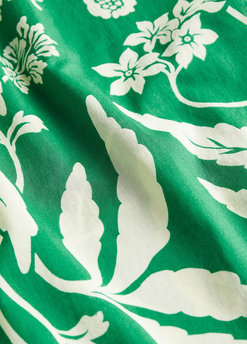 Зелена кежуал сукня H&M з малюнком
