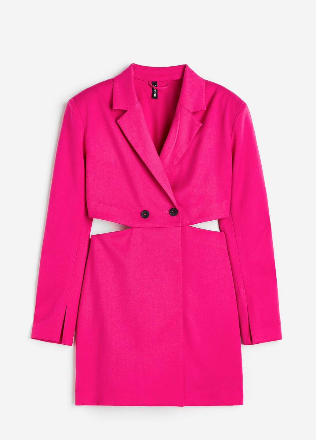 Рожева ділова сукня H&M однотонна