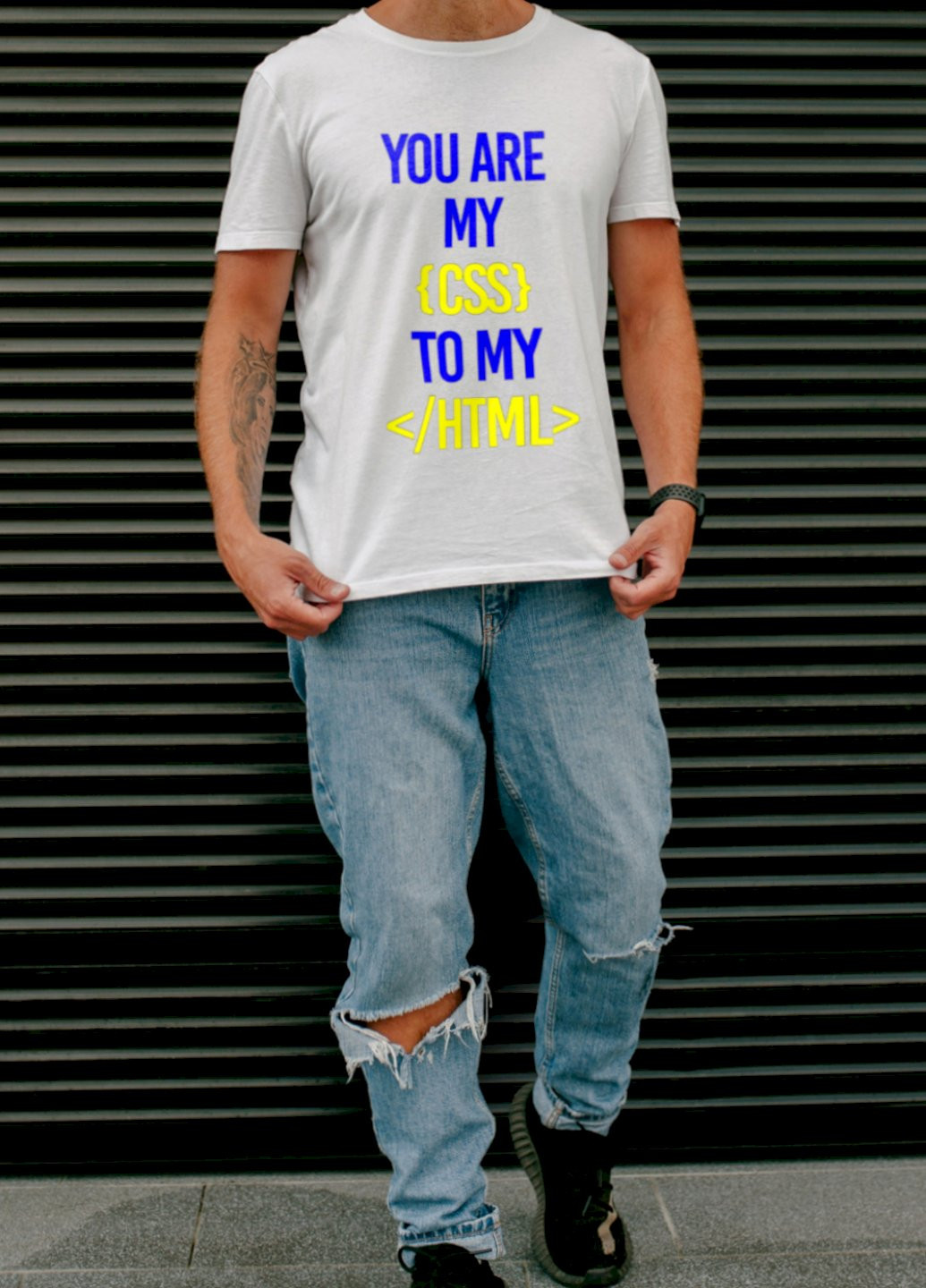 Белая футболка ctrl+ чоловіча біла "you are my ..." Ctrl+