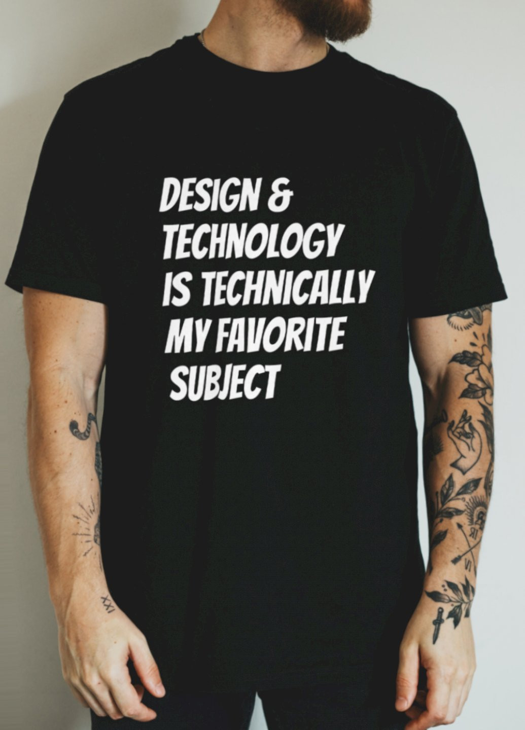 Черная футболка ctrl+ "design & technology..." Ctrl+