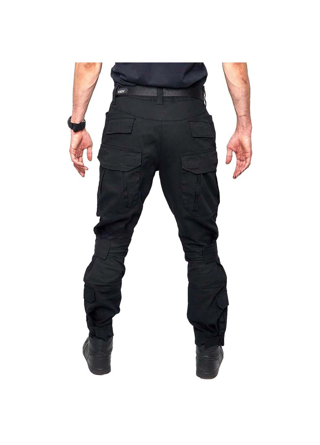 Черные кэжуал демисезонные брюки Lesko
