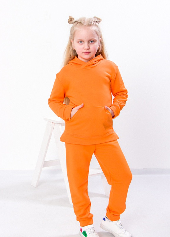 Оранжевый демисезонный костюм для дівчинки помаранчевий (1393-v2) No Brand