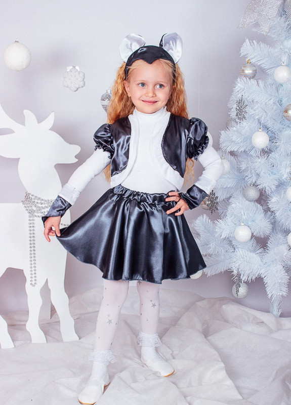Сірий демісезонний костюм новорічний "мишка" сірий носи своє (7009-v1) Носи своє