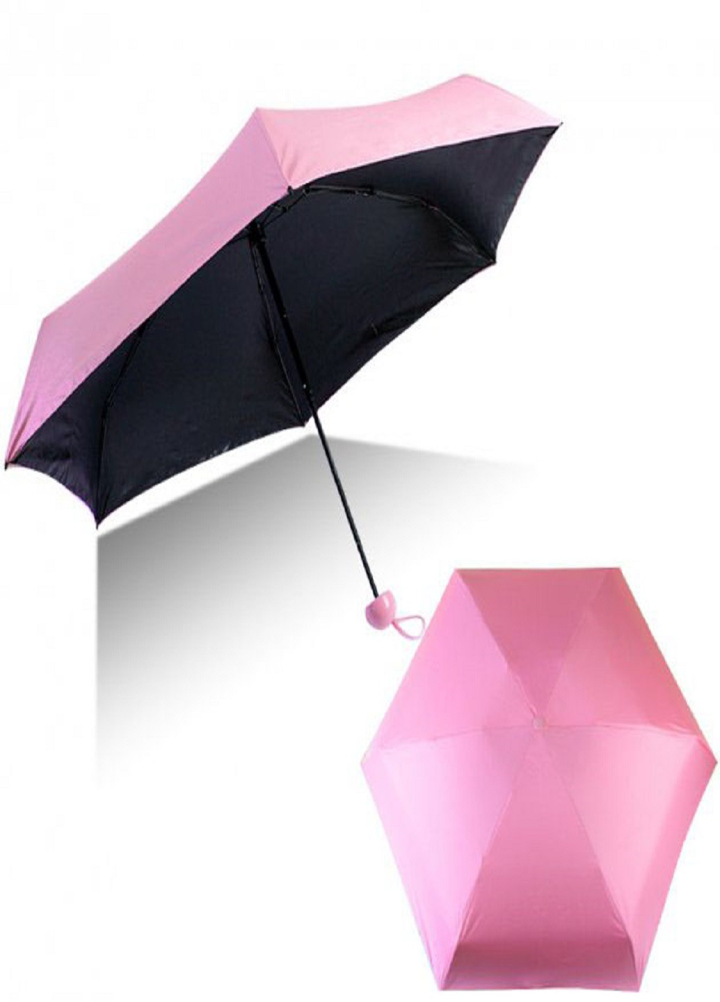 Компактный портативный зонтик в капсуле-футляре Розовый VTech (258235164)
