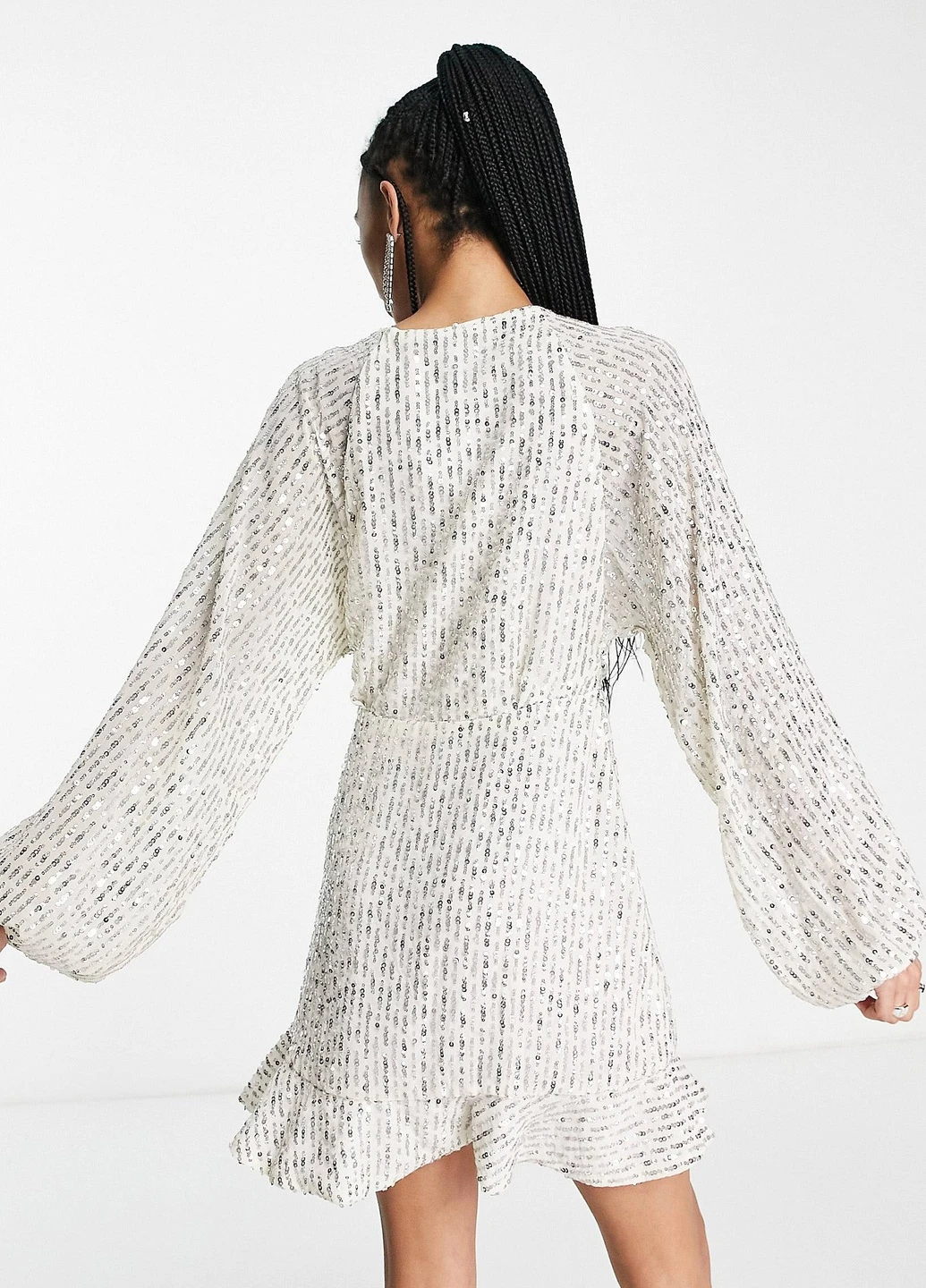 Білий сукня Asos