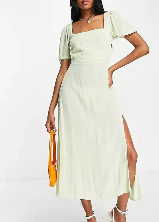 Зелена сукня Stradivarius
