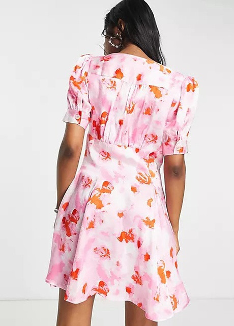 Розовое платье Topshop