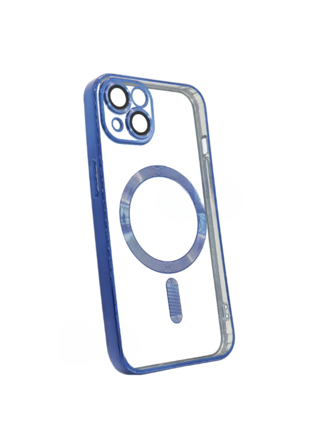 Чохол для iPhone 13 Shining with MagSafe захист камери Blue No Brand (258244044)