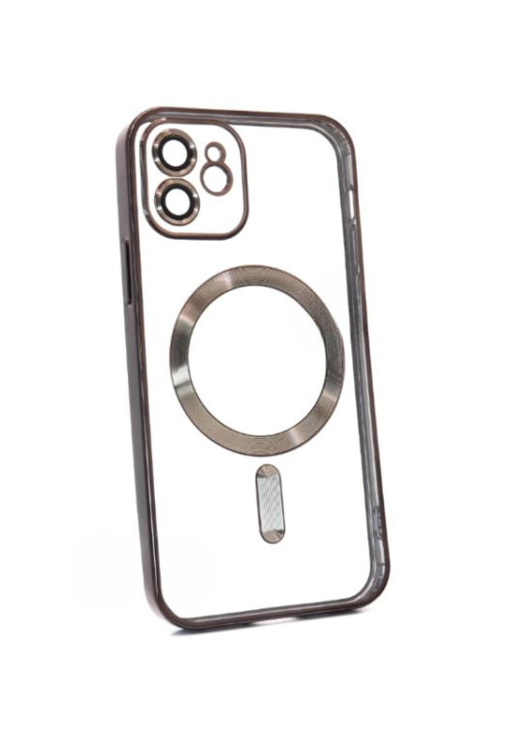 Чехол для iPhone 12 Shining with MagSafe защита камеры Black No Brand (258244035)