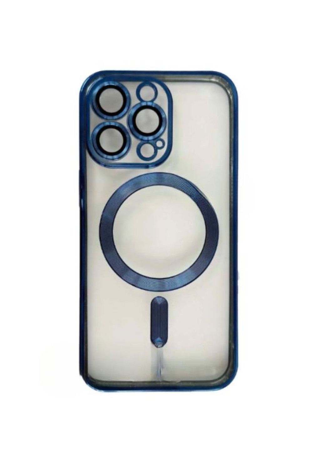 Чехол для iPhone 13 Pro Shining with MagSafe защита камеры Blue No Brand (258244042)