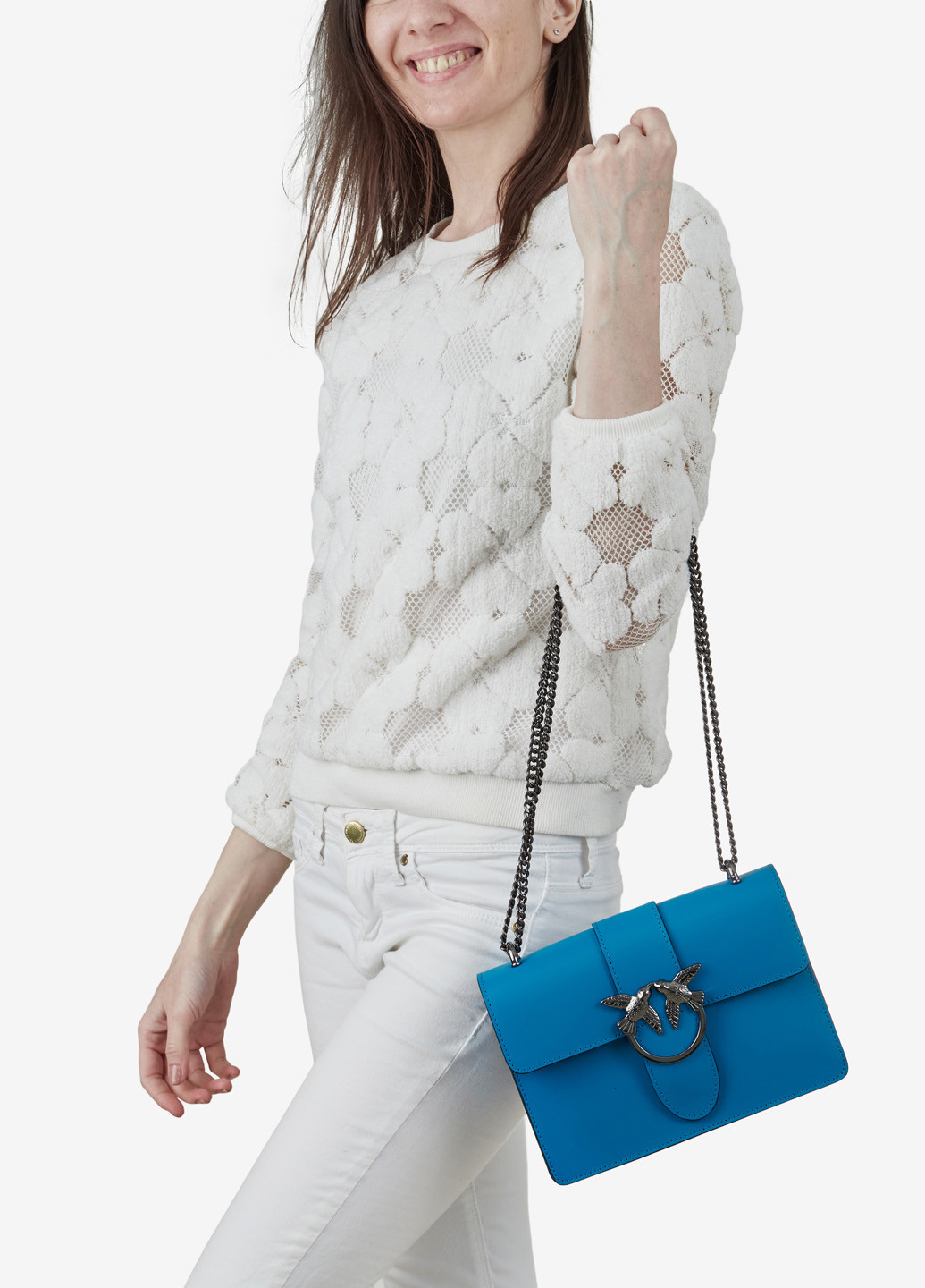 Сумка женская кожаная на цепочке кросс-боди средняя Сrossbody Regina Notte (258245315)