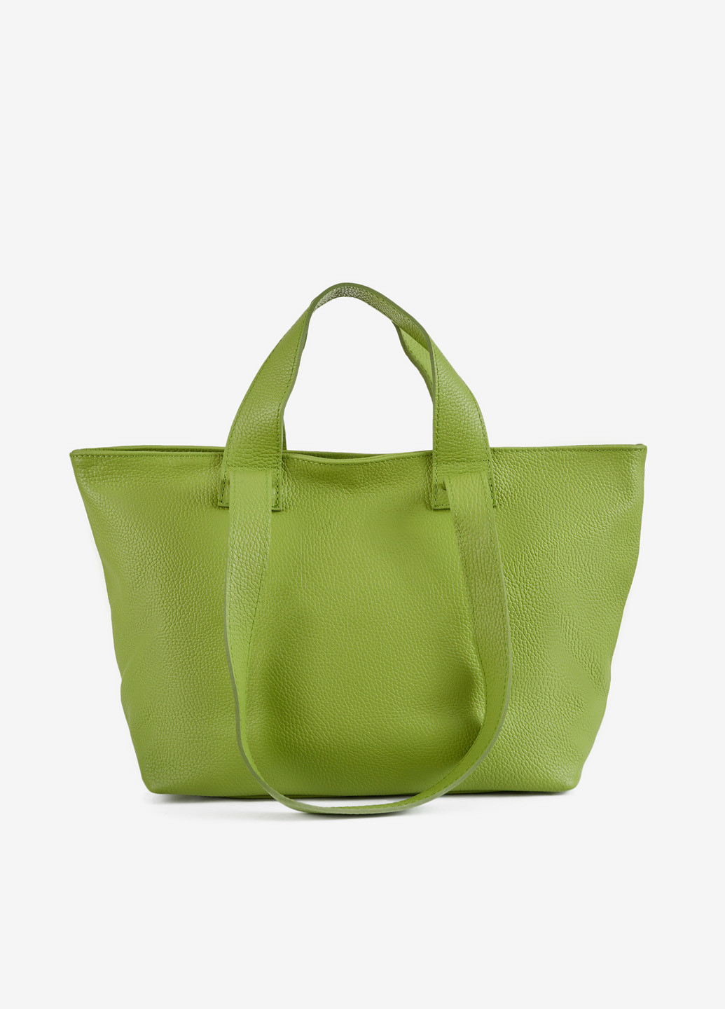 Сумка женская кожаная с двумя парами ручек шоппер средняя Shopper Regina Notte (258245347)