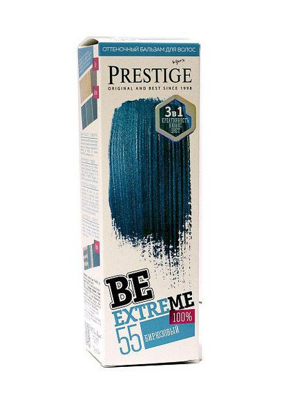 Оттеночный бальзам для волос Be Extreme бирюзовый 100 мл Vip's Prestige (258290268)