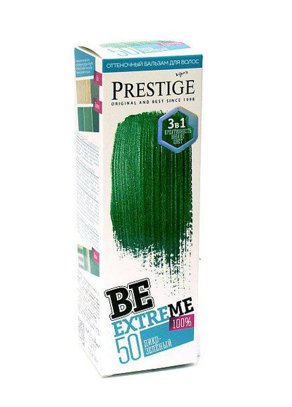 Відтінковий бальзам для волосся Be Extreme 50 дико зелений 100 мл Vip's Prestige (258290253)