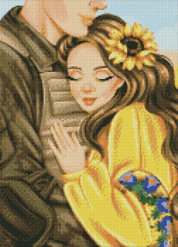 Алмазна мозаїка. Найрідніші обійми ©krizhanskaya. 40х50. AMO7408. Ідейка Идейка (258264496)