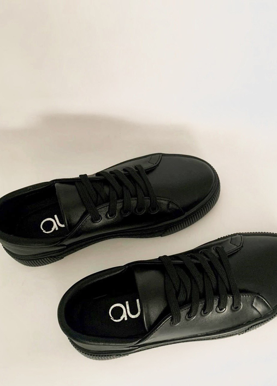 Чорні всесезонні кросівки Aura Shoes