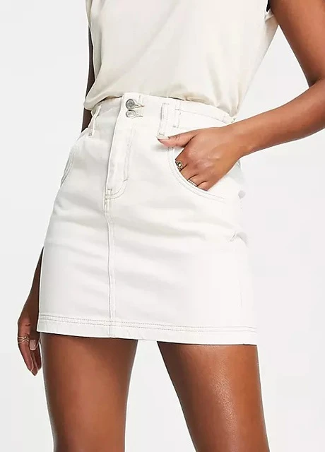 Молочная юбка Topshop