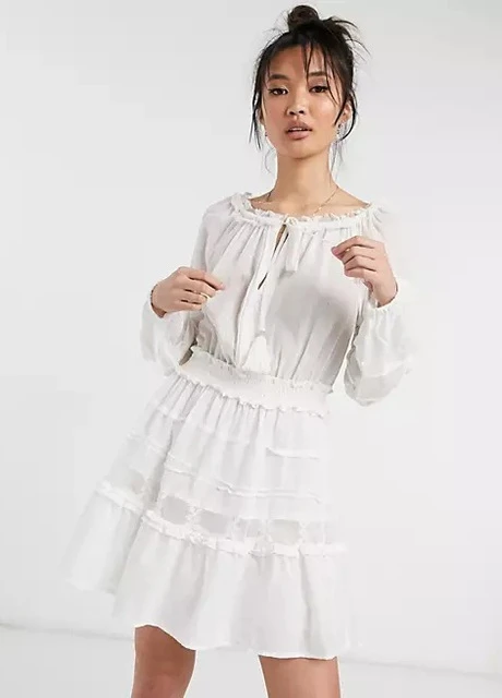 Білий сукня River Island