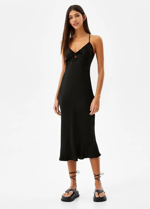 Чорна сукня Bershka