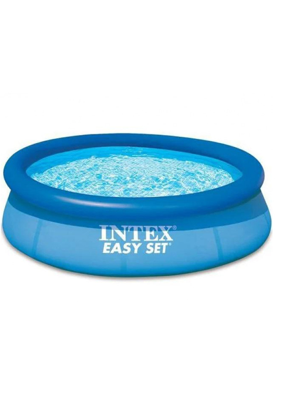 Надувний басейн 28110 Easy set 244 х 76 см із насосом Intex (258287973)