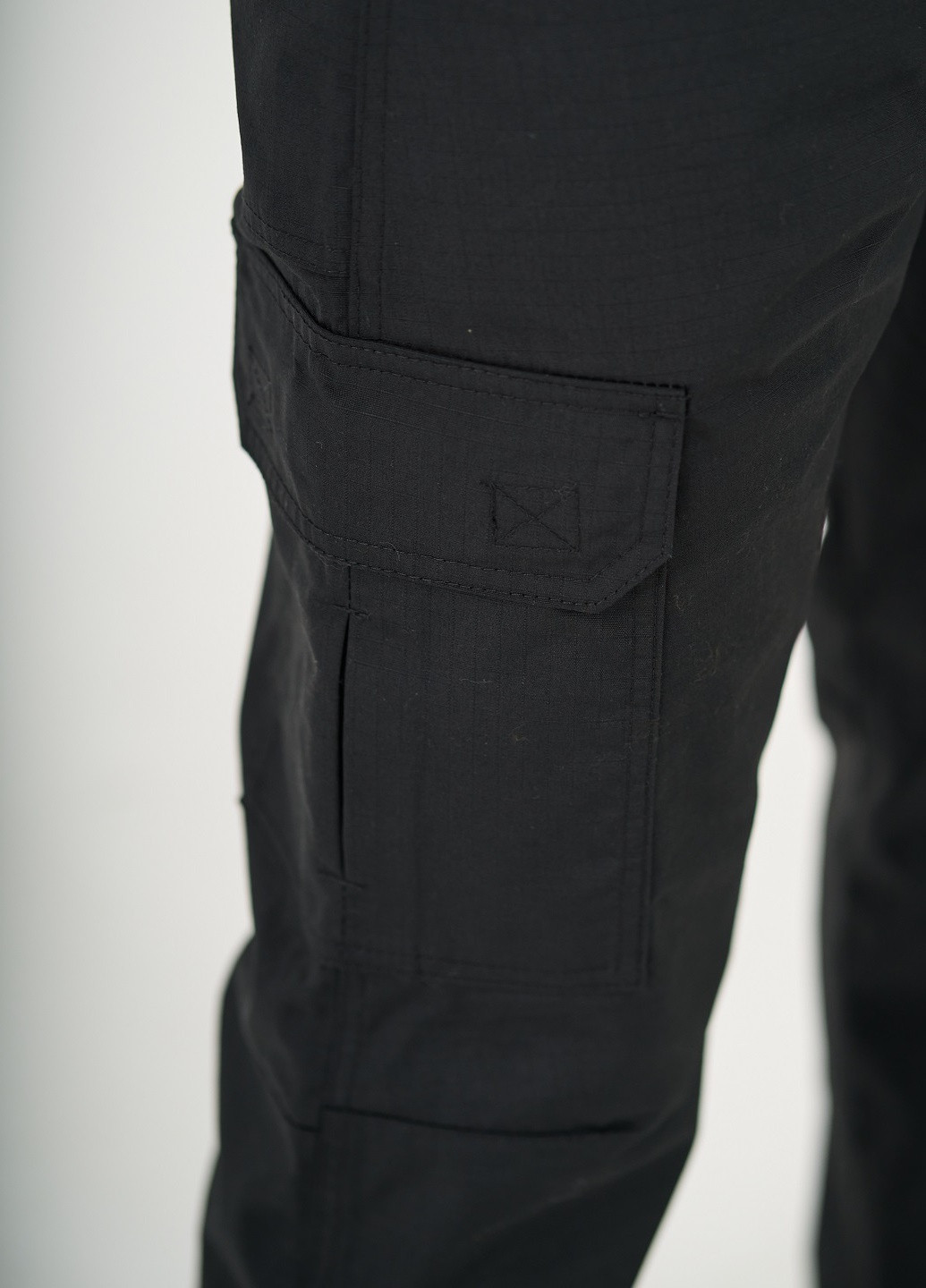 Черные повседневный демисезонные прямые брюки UKM