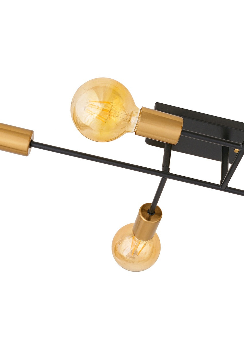 Стельова люстра в стилі лофт BR-01 691C/5 E27 BK/JGT Brille (258288666)