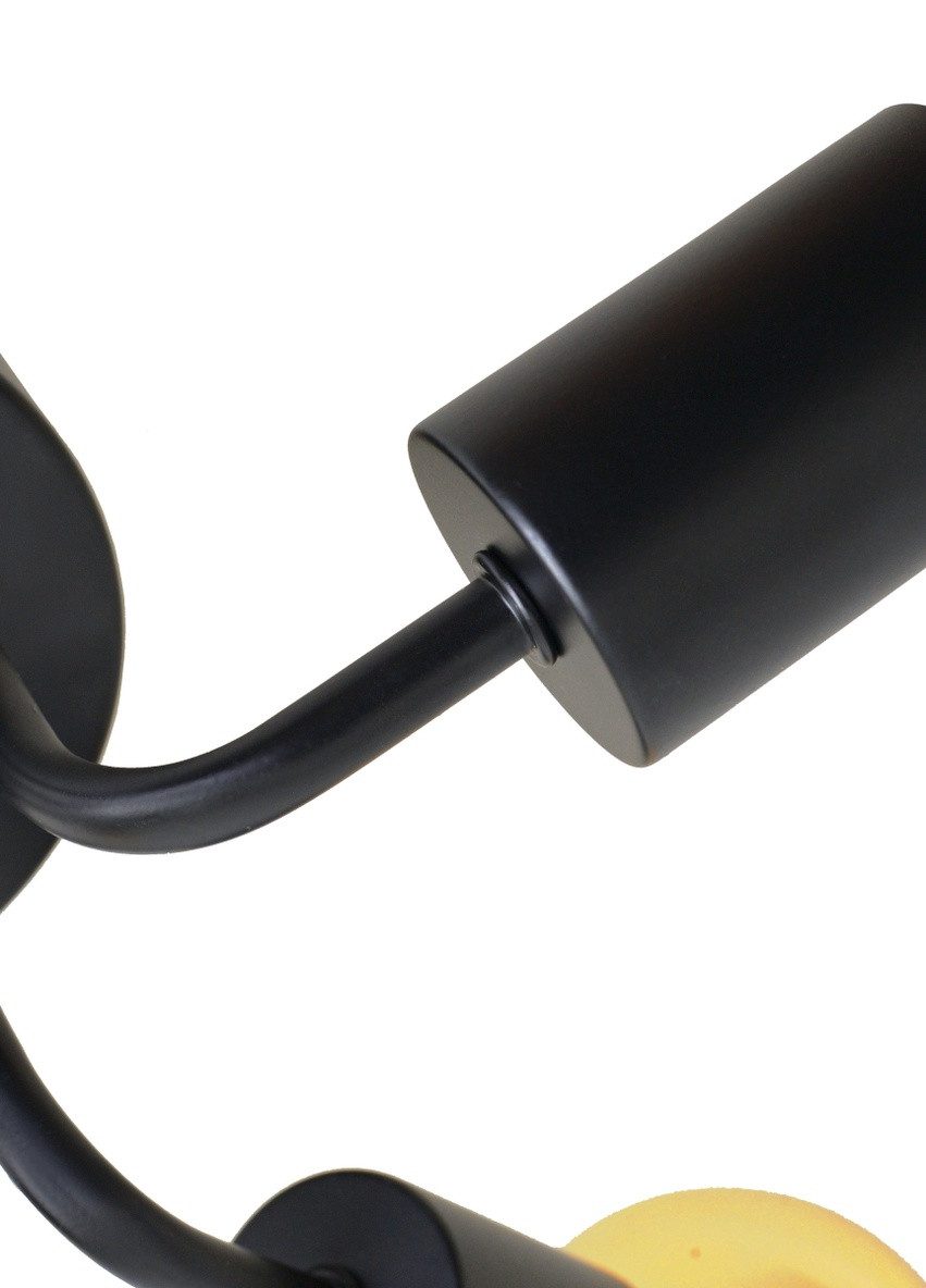 Чорна люстра лофт BL-698С/5 E27 BK Brille (258288736)