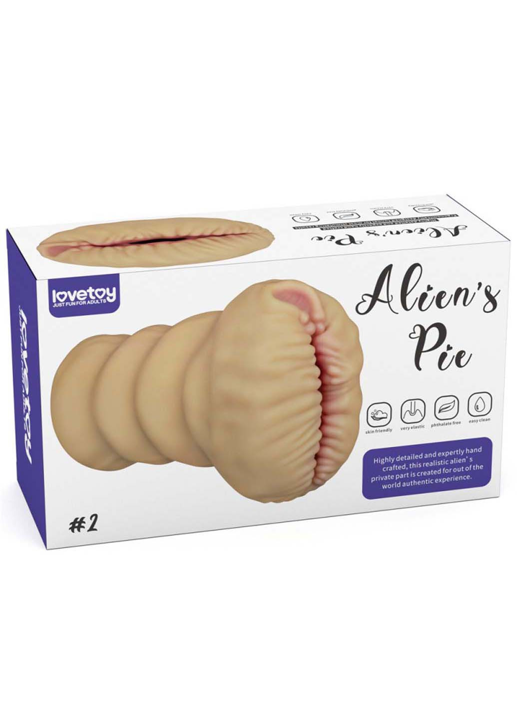 Мастурбатор для мужчин телесный Aliens Pie Masturbator №2 Lovetoy (258290996)