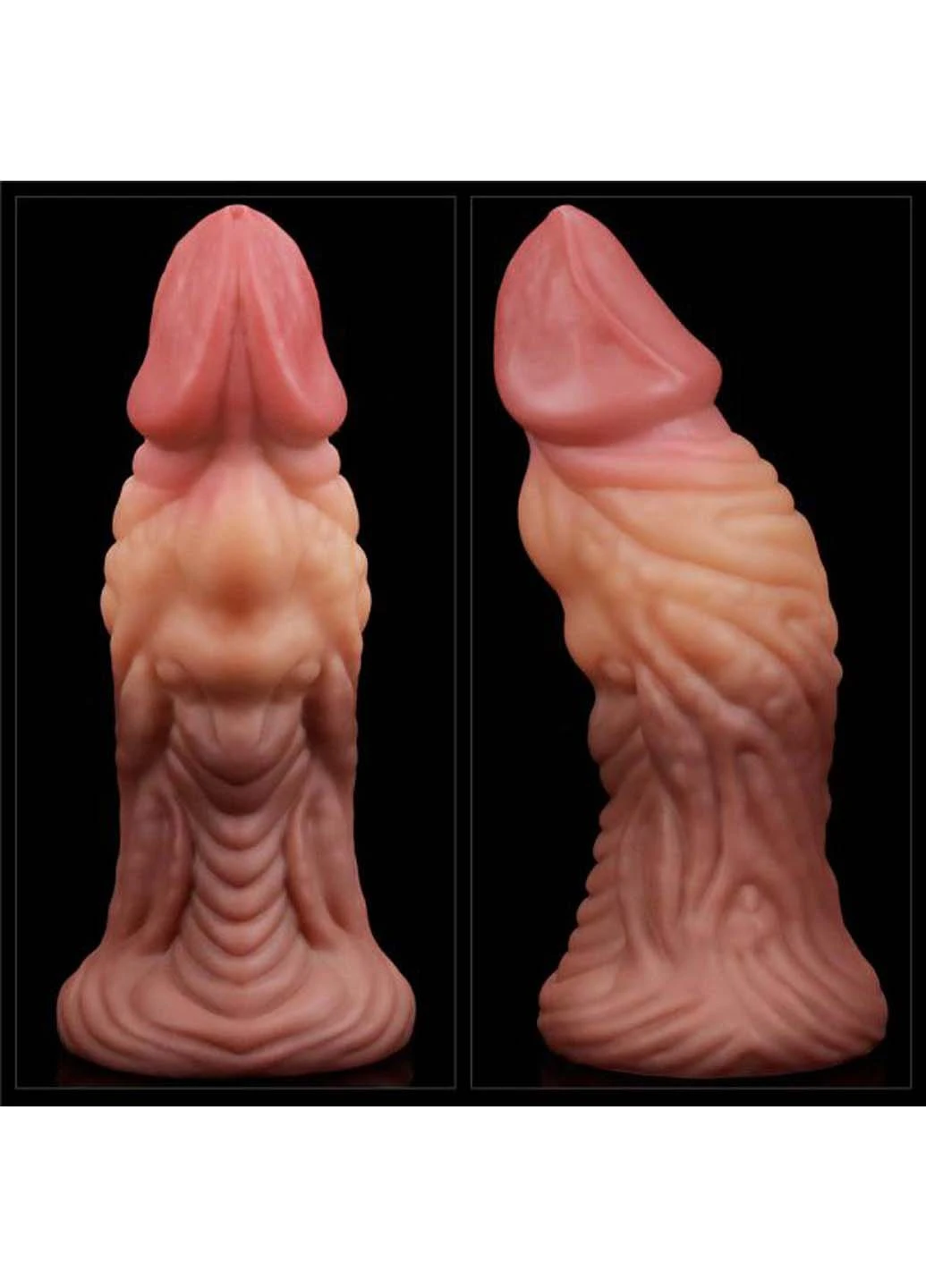 Фаллоимитатор монстр Dual layered Platinum Silicone Plug 7.0 Lovetoy (258291111)