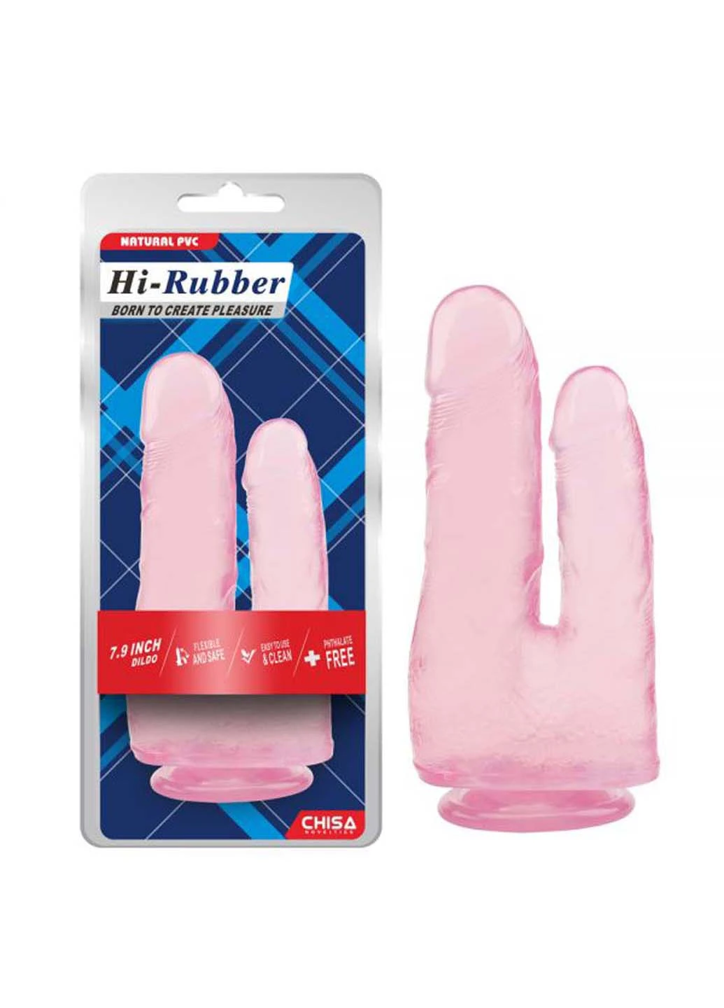 Двойной фаллоимитатор 7.9 Inch Dildo Chisa (258290762)