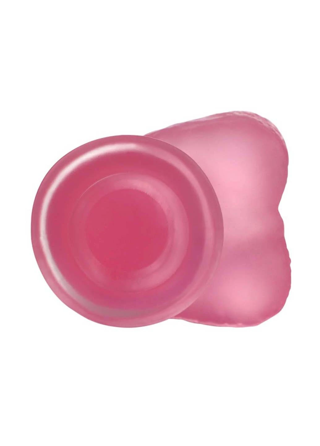 Силиконовый фаллоимитатор розовый Jelly Studs Crystal Dildo Small Lovetoy (258290991)