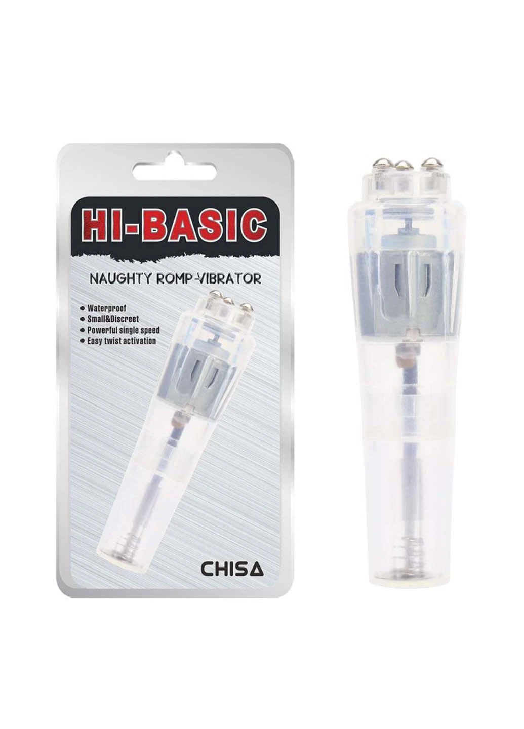 Пластиковый вибростимулятор клитора Naughty Romp Vibrator Chisa (258290756)