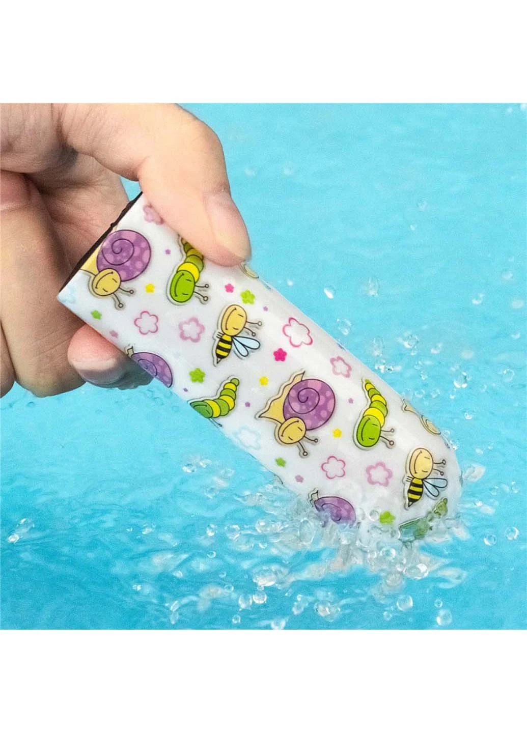 Компактный вибратор с принтом Rechargeable Snails Massager Lovetoy (258291086)