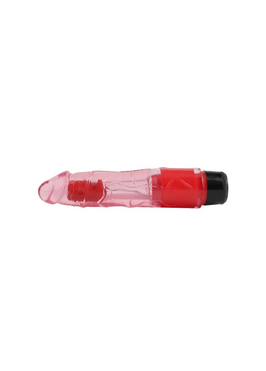 Вібратор мультишвидкісний прозорий Realistic Vibe Pink 8.1 Chisa (258290616)