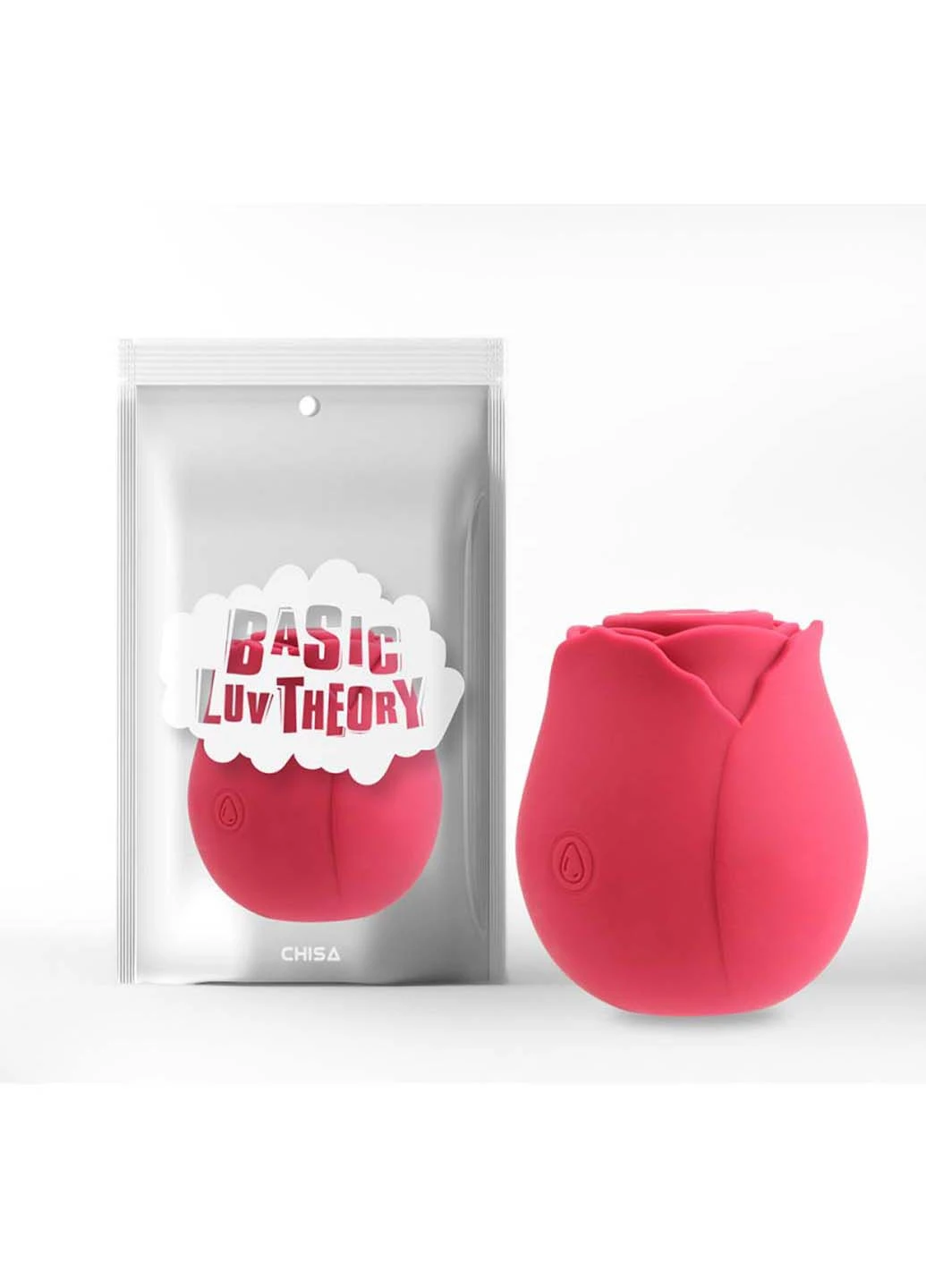Кліторальний вібростимулятор у формі трояндочки Rosy Purple Chisa (258290780)