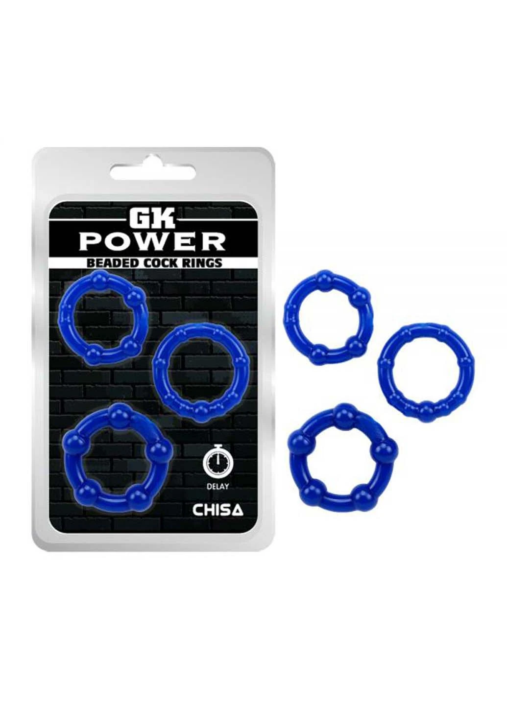 Ерекційні кільця Beaded Cock Rings Chisa (258290695)