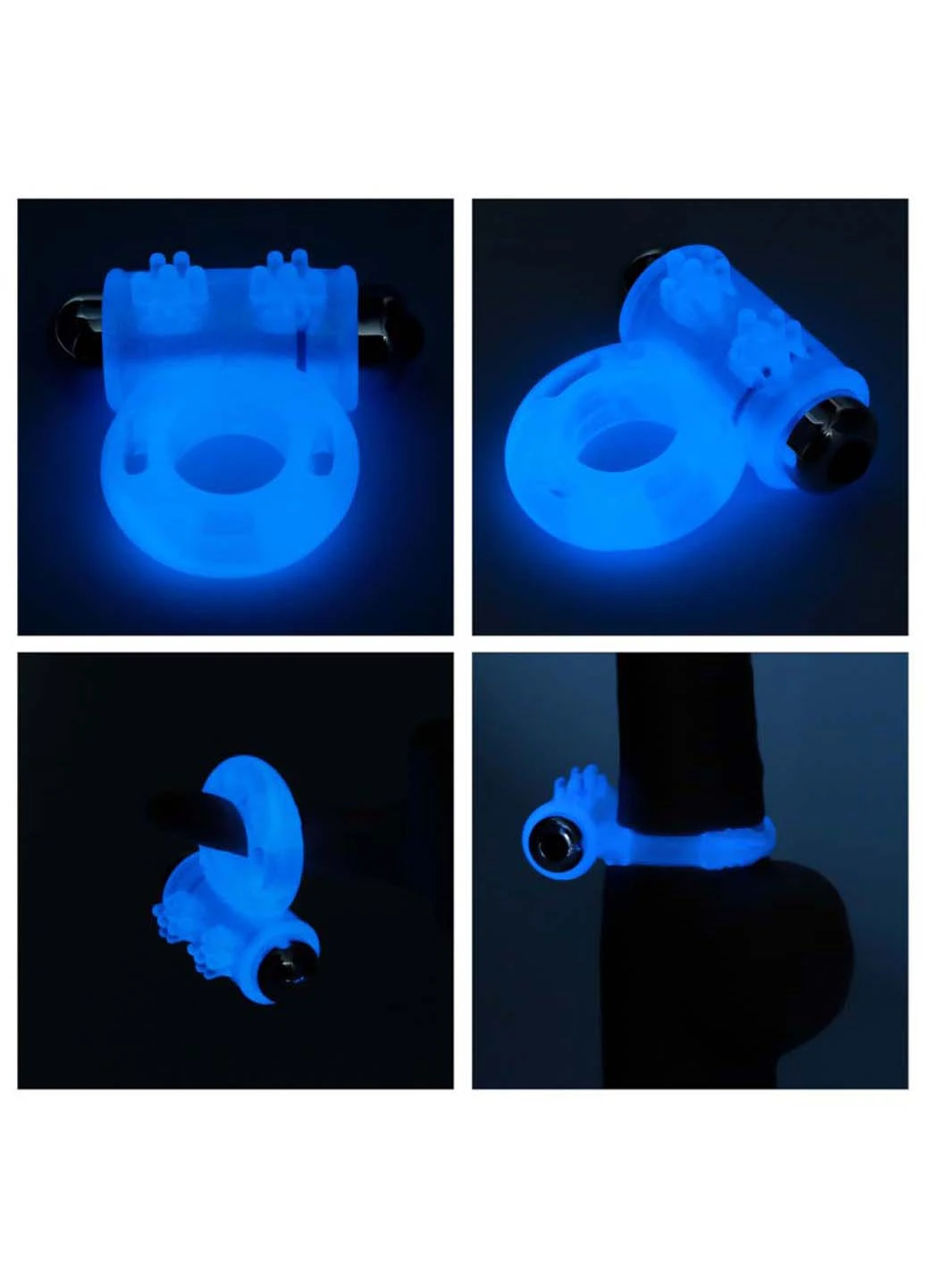 Вібраційне кільце для пеніса Lumino Play Vibrating Penis Ring, що світиться Lovetoy (258290968)
