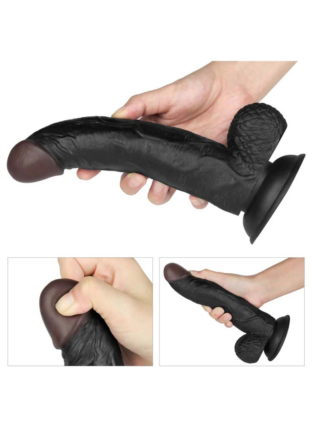 Страпон на ремешках Easy Strapon Set 8.5 Lovetoy (258290939)